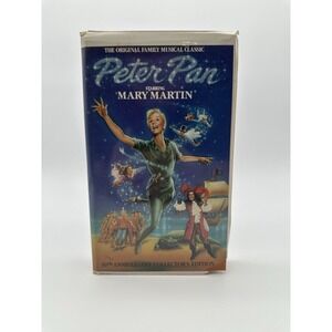The Original Family Musical Peter Pan Starring Mary Martin VHS Platinum Series